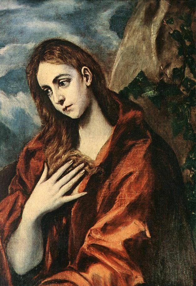 Unknown Penance of Mary Magdalene By El Greco